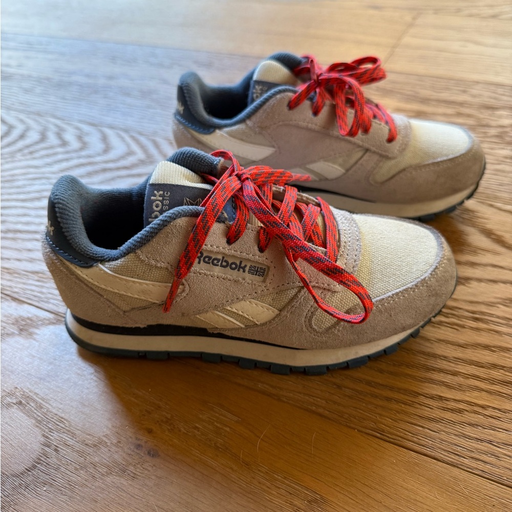 Reebok Kids Sneakers - Grey/Blue and Red